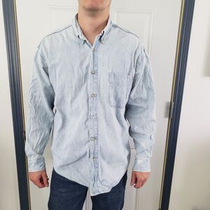 90s Gap Denim Shirt‎